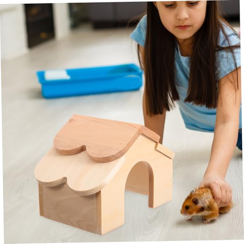 ifundom Kleintier Holzversteck Haus für Hamster Meerschweinchen Chinchilla mit Kauholz Schutz Rückzugsort für Kleine Nager und Kaninchen Ganzjährig Nutzbar ifundom Kleintier Holzversteck Haus für Hamster Meerschweinchen Chinchilla mit Kauholz Schutz Rückzugsort für Kleine Nager und Kaninchen Ganzjährig Nutzbar von ifundom