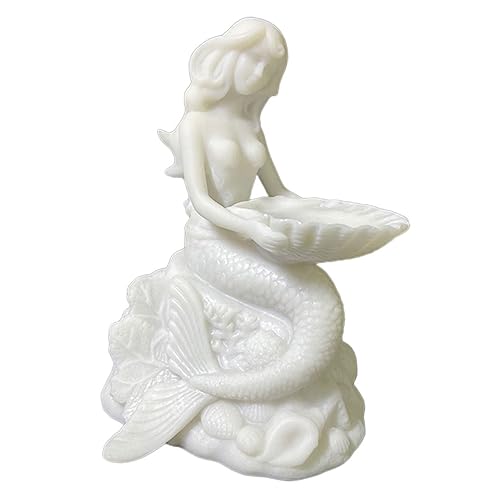 ifundom Kristallkugelhalter Dekorative Meerjungfrau Sockel Für Schlafzimmer Und Wohnzimmer Und Vielseitig Einsetzbar Einzigartiges Design von ifundom