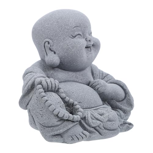 ifundom Lachender Buddha Statue Fischbecken Dekoration Kleine Asiatische Figur Bonsai Akzent Unterwasser Glücksbringer Feng Shui Ornament ifundom Lachender Buddha Statue Fischbecken Dekoration Kleine Asiatische Figur Bonsai Akzent Unterwasser Glücksbringer Feng Shui Ornament von ifundom