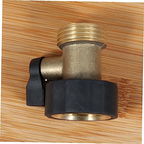 ifundom Messing Gartenschlauchverbinder Eingang Gewinde mit Komfortgriff Absperrventil für Garten Wasserkontrolle Langlebiger Schlauchanschluss US Standard ifundom Messing Gartenschlauchverbinder Eingang Gewinde mit Komfortgriff Absperrventil für Garten Wasserkontrolle Langlebiger Schlauchanschluss US Standard von ifundom