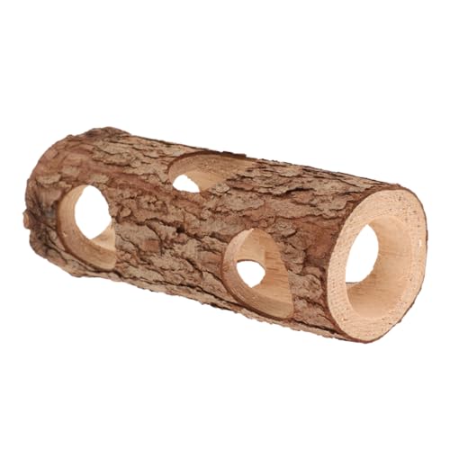 ifundom Natürliches Holz Kleintier Tunnelspielzeug Langlebig und Kaubeständig Multifunktional für Hamster Meerschweinchen Kaninchen und Katzen Vielseitiges Versteck und Aktivitätsspielzeug ifundom Natürliches Holz Kleintier Tunnelspielzeug Langlebig und Kaubeständig Multifunktional für Hamster Meerschweinchen Kaninchen und Katzen Vielseitiges Versteck und Aktivitätsspielzeug von ifundom