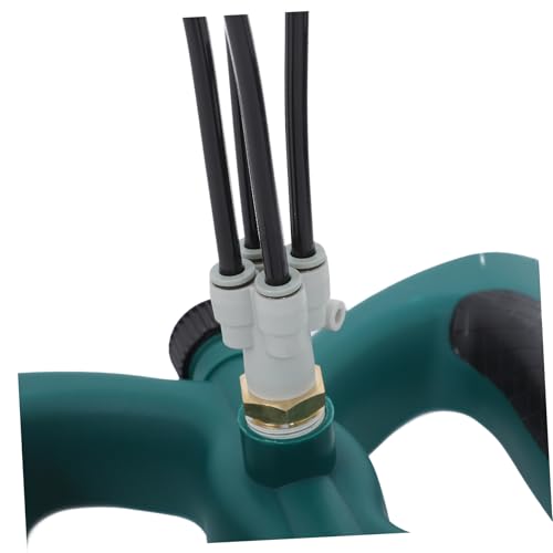 ifundom Outdoor Wassersprüh Kühlungssystem mit Eu Standard Schlauchadapter Verlängerung Feiner Nebel gegen Hitze und für Garten Terrasse Haustiere und Tragbar von ifundom