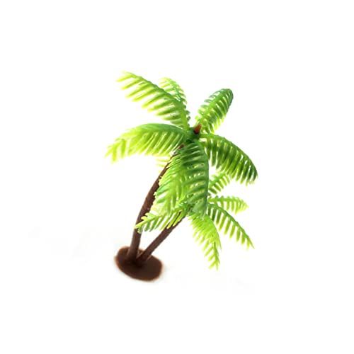 ifundom Palmen Künstliche Miniatur Künstliche Bäume Architektur-bäume-Modell Mini- Mini-Baum Künstlicher Kokosnussbaum Modellbäume Baumschmuck Pappbecher Kleine Kokosnuss von ifundom
