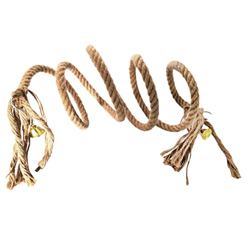 ifundom Papageien Kletterseil Hängespielzeug aus Sicherem Material für Große bis Kleine Papageien Wie Graupapagei und Langlebig Flexibel Leicht für Vogelkäfig und Kletterspaß ifundom Papageien Kletterseil Hängespielzeug aus Sicherem Material für Große bis Kleine Papageien Wie Graupapagei und Langlebig Flexibel Leicht für Vogelkäfig und Kletterspaß von ifundom