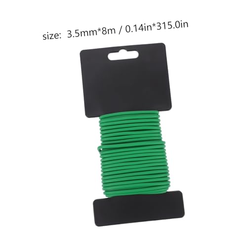 ifundom Pflanzenbinder PVC beschichteter Flexibler Bindedraht aus Eisen Robust und Langlebig Einfach Zuschneidbar Multifunktionale Pflanzenschnur zur Stützbefestigung und ifundom Pflanzenbinder PVC beschichteter Flexibler Bindedraht aus Eisen Robust und Langlebig Einfach Zuschneidbar Multifunktionale Pflanzenschnur zur Stützbefestigung und von ifundom