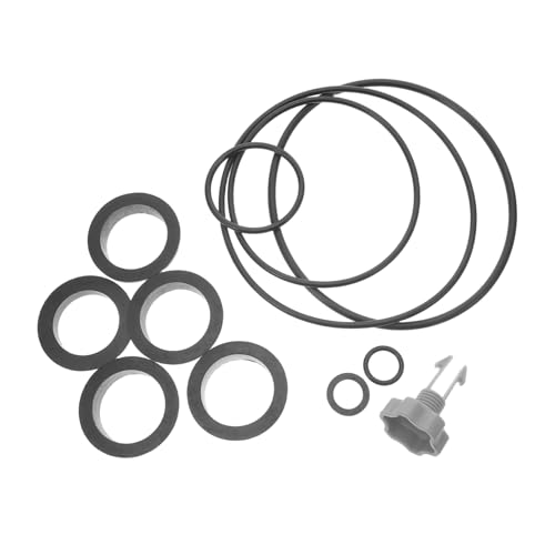 ifundom Sandfilterpumpen-dichtungsring Für Poolpumpe Ersatz-dichtungsringe Für Pool-Filter Runde Dichtung Aus PVC Kompatibel Mit Verschiedenen Pool-systemen von ifundom