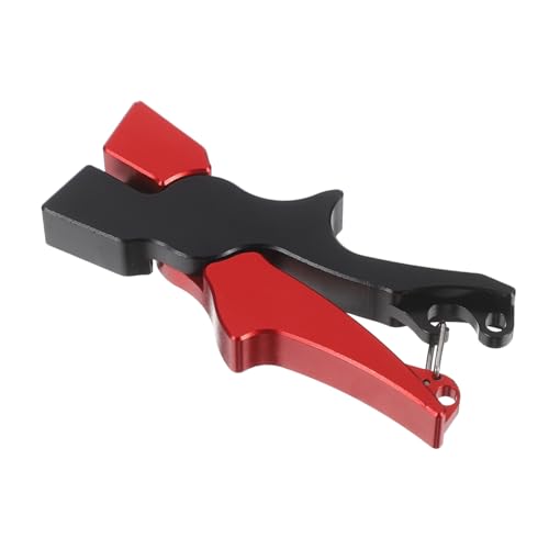 ifundom Praktische Mini Angel-schere mit Tungstenstahlklinge Tragbarer Aluminium-liniencutter mit Sicherheitsverschluss Multifunktionaler Angelschnur-cutter für Süßwasser-angler von ifundom