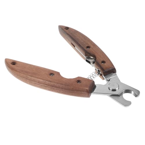 ifundom Professioneller Haustier nagelknipser aus Edelstahl mit Holzgriff Kompakt und Robust Sicherer Krallenschneider für Kleine Hunde Katzen und Kaninchen Ergonomisch Schutzvorrichtung ifundom Professioneller Haustier nagelknipser aus Edelstahl mit Holzgriff Kompakt und Robust Sicherer Krallenschneider für Kleine Hunde Katzen und Kaninchen Ergonomisch Schutzvorrichtung von ifundom