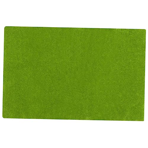 ifundom Rasenpapiermodell Grasteppich im Freien Modell Rasen Fälschung realistisch Modellieren Sandtischmodell künstliche Grasmatte für Modell Rasenmatten-Modell Green von ifundom