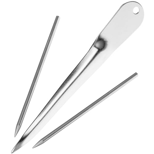 ifundom Rattan Reparaturset mit Edelstahl Werkzeug für Korbflechten und Gartenmöbel Ersatz Handliches Wicker Reparaturtool für Stuhl Cane Supplies Langlebig und Einfach zu Reinigen von ifundom