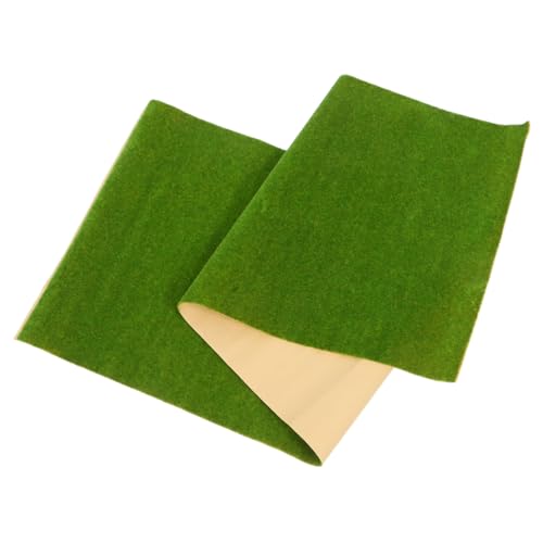 ifundom Realistische Kunstgras Matte für DIY Projekte für Sandtisch Szenen und Robustem und Gefertigt von ifundom