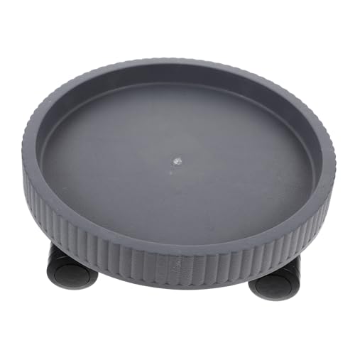 ifundom Robuster Runder Pflanzentopf untersetzer mit Dicken Drehbaren Flexibel und Bodenschonend für Indoor und Outdoor Vielseitig Passend für Verschiedene Blumentöpfe und Einfach zu von ifundom