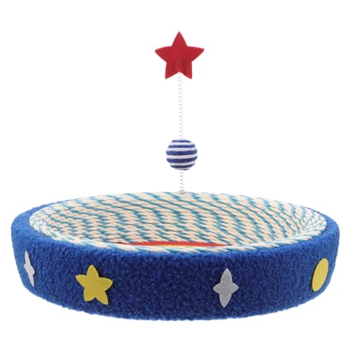 ifundom Rundes Lounge Nest für Drinnen Sisal Kratzpad für Kätzchen und Möbel Schutz für Kleine Katzen ifundom Rundes Lounge Nest für Drinnen Sisal Kratzpad für Kätzchen und Möbel Schutz für Kleine Katzen von ifundom