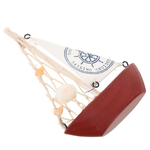 ifundom Segelbootmodell aus Holz dekorativ Dekoration nautisch Ornamente Küsten Geburtstagsgeschenk holzboot deko Handwerk Segelboot Modell kleines segelboot Modell Desktop-Segelboot rot ifundom Segelbootmodell aus Holz dekorativ Dekoration nautisch Ornamente Küsten Geburtstagsgeschenk holzboot deko Handwerk Segelboot Modell kleines segelboot Modell Desktop-Segelboot rot von ifundom