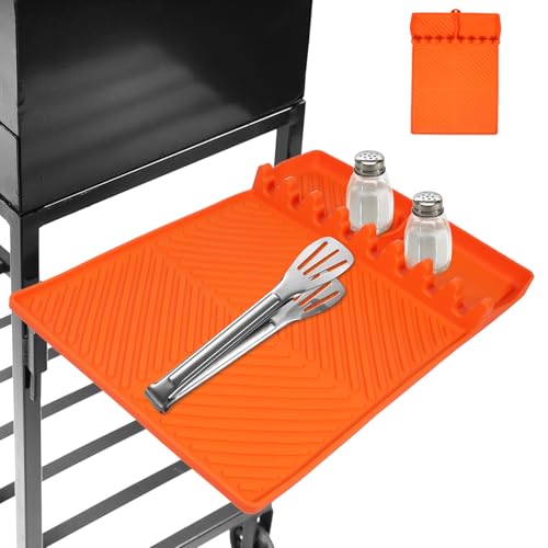 ifundom Silicone Grillmatte rutschfeste Grillwerkzeug Matte für BBQ Schutzhülle für Bratpfanne Einfach zu Reinigen Tragbar Vielseitige Funktionen Orange Groß ifundom Silicone Grillmatte rutschfeste Grillwerkzeug Matte für BBQ Schutzhülle für Bratpfanne Einfach zu Reinigen Tragbar Vielseitige Funktionen Orange Groß von ifundom