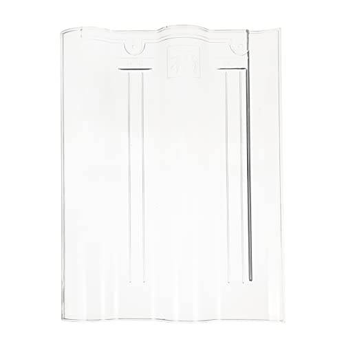 ifundom Tageslichtpanel Hofüberdachung Dekoration Dachziegel Für Den Garten Landschaftsgestaltung Fliese Terrassenüberdachung Gewächshausschuppenabdeckung Acryl Transparent von ifundom