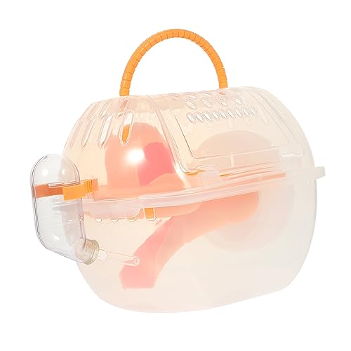 ifundom Tragbarer Hamsterkäfig mit Handgriff Atmungsaktives Kunststoff Kleintier Tragegehäuse Geeignet für Hamster Igel Jungkaninchen und Kleine Haustiere Robust und Leicht zu Reinigen ifundom Tragbarer Hamsterkäfig mit Handgriff Atmungsaktives Kunststoff Kleintier Tragegehäuse Geeignet für Hamster Igel Jungkaninchen und Kleine Haustiere Robust und Leicht zu Reinigen von ifundom