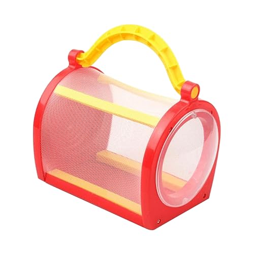 ifundom Tragbarer Insektenkäfig mit Griff Kindgerechtes Fangspielzeug für Draußen Rotes Insektenhaus zur Naturerkundung Leicht und Robust Geeignet für Ab Jahren ifundom Tragbarer Insektenkäfig mit Griff Kindgerechtes Fangspielzeug für Draußen Rotes Insektenhaus zur Naturerkundung Leicht und Robust Geeignet für Ab Jahren von ifundom