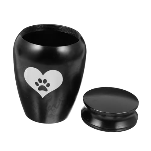 ifundom Urne Mini Cremation Urn für Haustiere Langlebiger Leichter Aschebehälter mit Glatter Oberfläche Kompakt und Tragbar Stilvolles Design zur Würdevollen Tiergedenkstätte ifundom Urne Mini Cremation Urn für Haustiere Langlebiger Leichter Aschebehälter mit Glatter Oberfläche Kompakt und Tragbar Stilvolles Design zur Würdevollen Tiergedenkstätte von ifundom