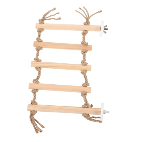 ifundom Vogel Kletterleiter aus Holz Mehrstufige Papageien Spielleiter Robustes Kauspielzeug für Wellensittiche und Papageien Fördert Bewegung und Beschäftigung Einfache und ifundom Vogel Kletterleiter aus Holz Mehrstufige Papageien Spielleiter Robustes Kauspielzeug für Wellensittiche und Papageien Fördert Bewegung und Beschäftigung Einfache und von ifundom