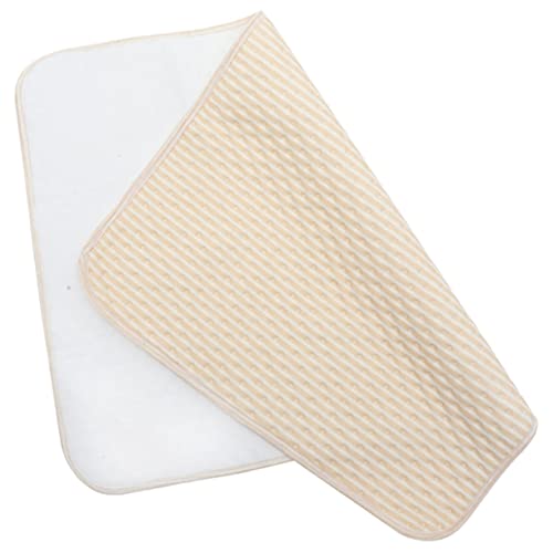 ifundom Waschbare Haustier Urinmatte Wiederverwendbare Hochabsorbierende Unterlage für Meerschweinchen und Kleintiere Hellbraun Gestreift ifundom Waschbare Haustier Urinmatte Wiederverwendbare Hochabsorbierende Unterlage für Meerschweinchen und Kleintiere Hellbraun Gestreift von ifundom