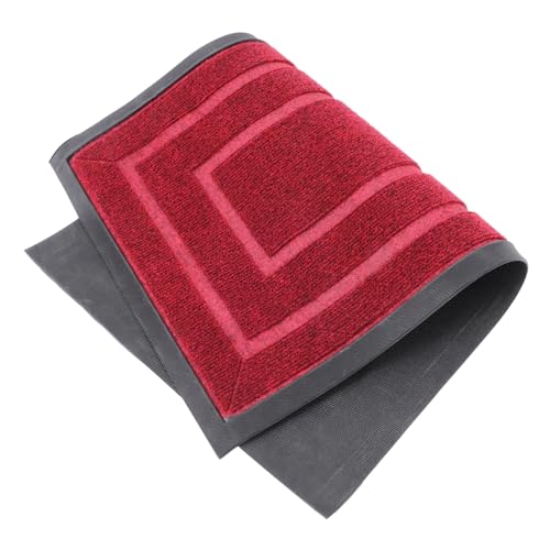 ifundom Wasserabsorptionsmatte Beflockung Saugfähig Fußmatten Teppiche Toilettenmatten wasserabsorbierende rutschfeste Matte rutschfeste Badezimmermatte Türpolster Gummi von ifundom