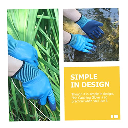 ifundom Wasserdichte Rutschfeste Outdoor Fischfanghandschuhe mit Hoher Elastizität und Atmungsaktivität Professionelle Verschleißfeste Gartenhandschuhe für Angeln Gartenarbeit und ifundom Wasserdichte Rutschfeste Outdoor Fischfanghandschuhe mit Hoher Elastizität und Atmungsaktivität Professionelle Verschleißfeste Gartenhandschuhe für Angeln Gartenarbeit und von ifundom