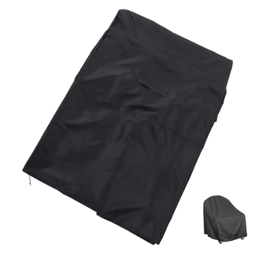 ifundom Wasserdichte Staubdichte Gartenstuhl schutzhülle aus Strapazierfähigem Oxford polyester mit Zugkordel Wetterfeste Abdeckung für Schaukelstühle im Freien UV schutz und Winterfest von ifundom