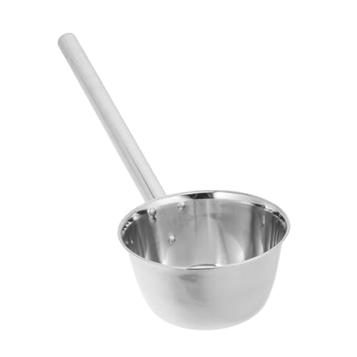 ifundom Wasserlöffel Robuster Wasserschöpfer Ergonomischer Küchenlöffel für Haushalt Restaurant und Kantine zu Reinigen Rutschfest Multifunktionale Suppenkelle von ifundom