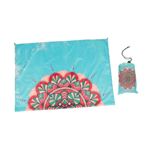 ifundom wasserdichte Strandmatte Waschbare Picknickdecke wasserdichte Picknickdecke Leicht Überdimensioniert Im Freien Fußmatte Outdoor-Decke Stranddecke Wasserdicht Picknickmatte Nylon von ifundom