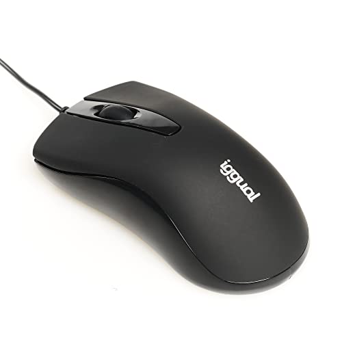 iggual RATÓN ÓPTICO COM-BUSINESS-1200DPI Negro von iggual