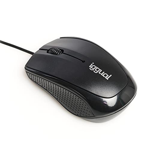 iggual Ratn ptico COM-BASIC-800DPI Negro iggual Ratn ptico COM-BASIC-800DPI Negro von iggual