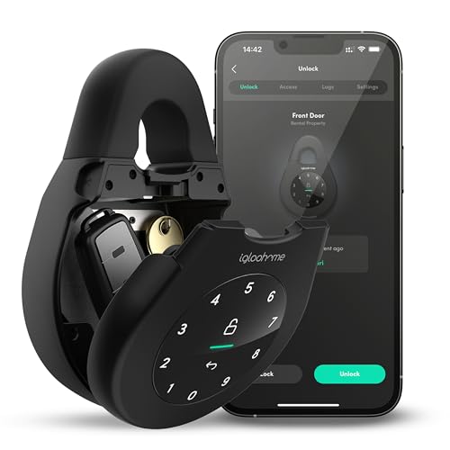 igloohome IGK2 KEYBOX 2 SMART LOCKBOX 2, Black igloohome IGK2 KEYBOX 2 SMART LOCKBOX 2, Black von igloohome