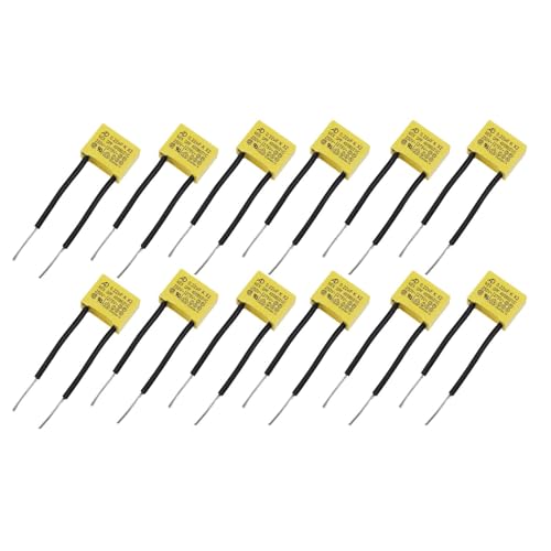 12 Stück LED Entstörer Kondensator bei Blinkenden Sicherheits kondensatoren nicht ausgehenden LED Lampen Entstörkondensator 0,22µF 275V X2 Radial von iguTrail
