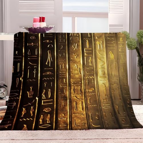 Kuscheldecke Altes Ägypten Flanell Fleecedecke 3D Altes Ägypten Wohndecke 200x200 cm Sofadecke Couchdecke Bettüberwurf Flauschige Weiche Warme Sofaüberwurf Decke Wohndecken w7622 von igyhuij