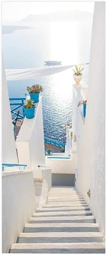 Selbstklebend Türbekleben Strandvilla Türtapete 80x200 cm, TürPoster Griechenland Landschaft Türbilder 3D Türaufkleber Dekoration Poster Tapete Türfolie, PVC Fototapete Wandtattoo Tür Tapeten m9813 Selbstklebend Türbekleben Strandvilla Türtapete 80x200 cm, TürPoster Griechenland Landschaft Türbilder 3D Türaufkleber Dekoration Poster Tapete Türfolie, PVC Fototapete Wandtattoo Tür Tapeten m9813 von igyhuij