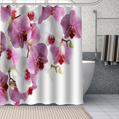 igyhuij 3D Duschvorhang 180x180 Orchidee - Waschbar Duschvorhänge Orchidee Badevorhang - Wasserabweisend Anti-Schimmel Shower Curtains mit 12 Haken J6541 igyhuij 3D Duschvorhang 180x180 Orchidee - Waschbar Duschvorhänge Orchidee Badevorhang - Wasserabweisend Anti-Schimmel Shower Curtains mit 12 Haken J6541 von igyhuij