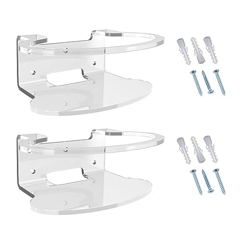 ihreesy 2 Stück Router-Wandhalterung, Router-Schutzhalter Universal Platzsparend WLAN-Router-Halterung Halter Regal Wandhalter Rack - Wandmontiertes Ablagefach mit Schraube von ihreesy