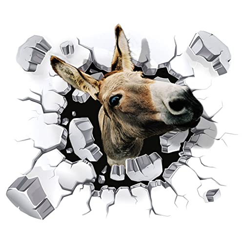 ihreesy 2 Stücke Esel Auto Aufkleber, Lustig 3D Tier Simulation Autoaufkleber Wasserdicht Vinyl Grafik Aufkleber Universal Auto Seiten Körper Aufkleber Styling Abziehbild Dekoration Zubehör ihreesy 2 Stücke Esel Auto Aufkleber, Lustig 3D Tier Simulation Autoaufkleber Wasserdicht Vinyl Grafik Aufkleber Universal Auto Seiten Körper Aufkleber Styling Abziehbild Dekoration Zubehör von ihreesy