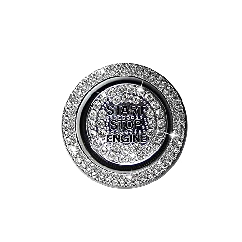 ihreesy 28mm Auto Motor Start Stop Knopfabdeckung,Glitzer Strass Zündknopf Schalter Knopfabdeckung Dekorativer Aufkleber Auto Motor Start Stop Button Ring Zündung Druckschalter Deckel Ohne Ring,Weiß ihreesy 28mm Auto Motor Start Stop Knopfabdeckung,Glitzer Strass Zündknopf Schalter Knopfabdeckung Dekorativer Aufkleber Auto Motor Start Stop Button Ring Zündung Druckschalter Deckel Ohne Ring,Weiß von ihreesy