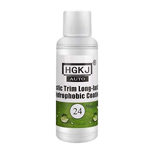 ihreesy Auto Kunststoff Keramikversiegelung,50ML Hydrophobe Nano-Beschichtung Plastic Trim Auto-Kratzer Politur Kunststoff-Sanierungsmittel Autopolitur Schnellpflege ihreesy Auto Kunststoff Keramikversiegelung,50ML Hydrophobe Nano-Beschichtung Plastic Trim Auto-Kratzer Politur Kunststoff-Sanierungsmittel Autopolitur Schnellpflege von ihreesy