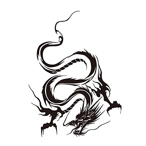 ihreesy Drachen Grafik Auto Aufkleber,Universal Motorhauben Aufkleber Selbstklebend Grafik Vinyl Karosserie Aufkleber DIY Wasserdicht Dekoration für Motorhaube Stoßstange Wände Laptop,Schwarz ihreesy Drachen Grafik Auto Aufkleber,Universal Motorhauben Aufkleber Selbstklebend Grafik Vinyl Karosserie Aufkleber DIY Wasserdicht Dekoration für Motorhaube Stoßstange Wände Laptop,Schwarz von ihreesy