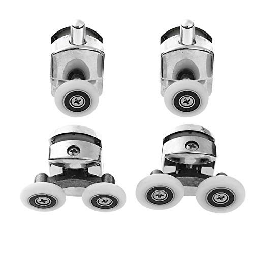 iiniim 4 Stück Duschkabine Rollen Ersatzteile Duschtür Rollen 23mm/25mm Riemenscheiben Schiebetür Rollen Duschtüre Glastürrolle Silber 23mm Einheitsgröße iiniim 4 Stück Duschkabine Rollen Ersatzteile Duschtür Rollen 23mm/25mm Riemenscheiben Schiebetür Rollen Duschtüre Glastürrolle Silber 23mm Einheitsgröße von iiniim