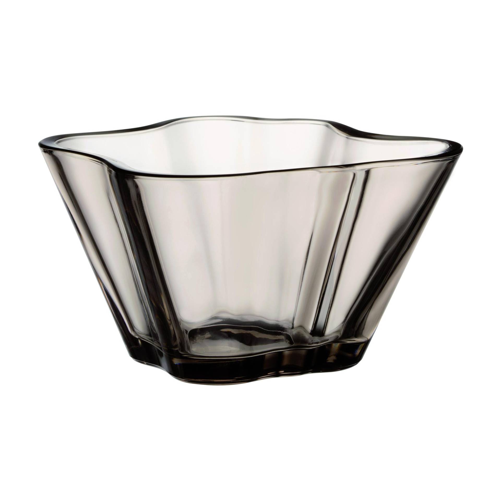 iittala - Alvar Aalto Schale 75mm - leinen/H 7,5cm/Handwäsche von iittala