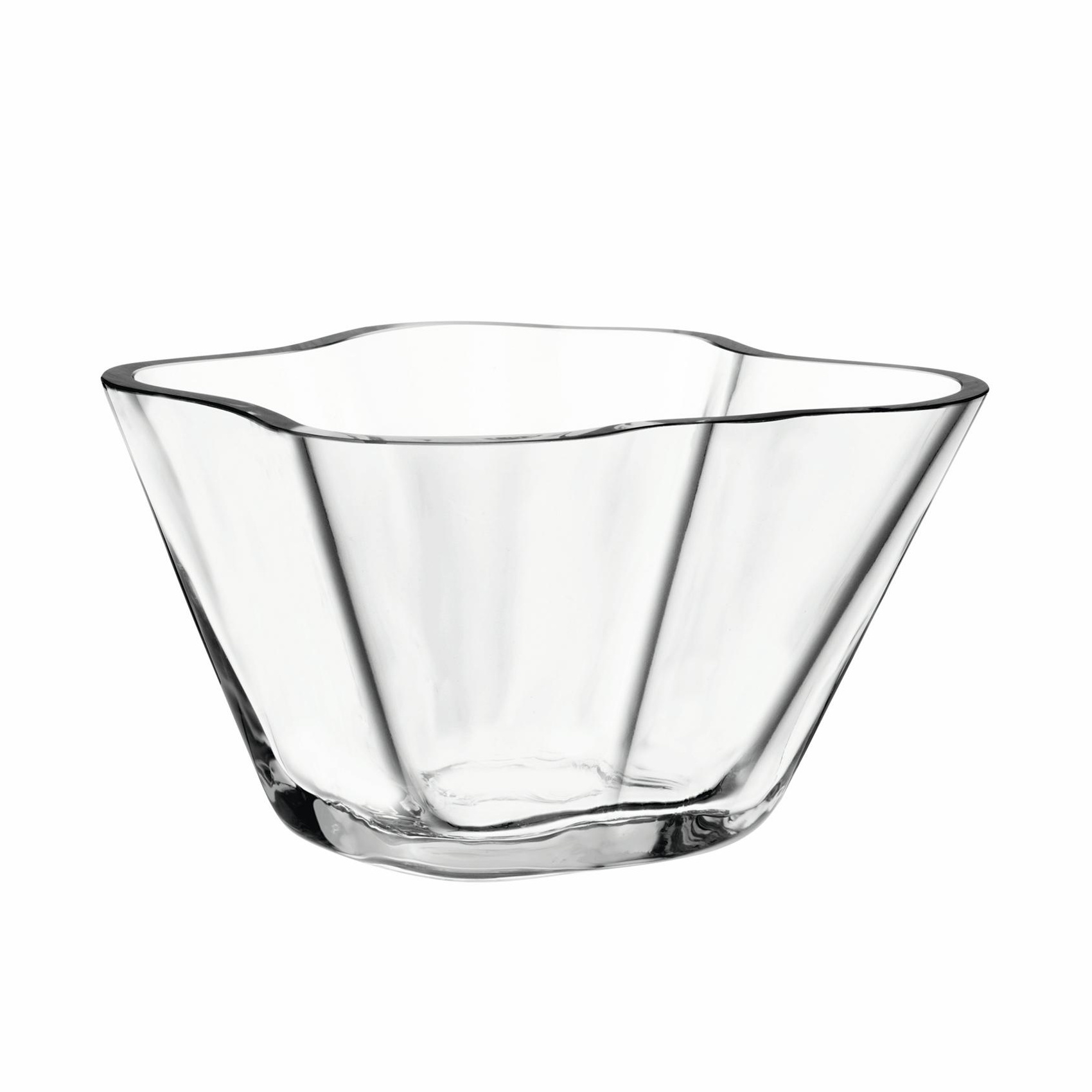 iittala - Alvar Aalto Schale 75mm - transparent/H 7,5cm/Handwäsche von iittala