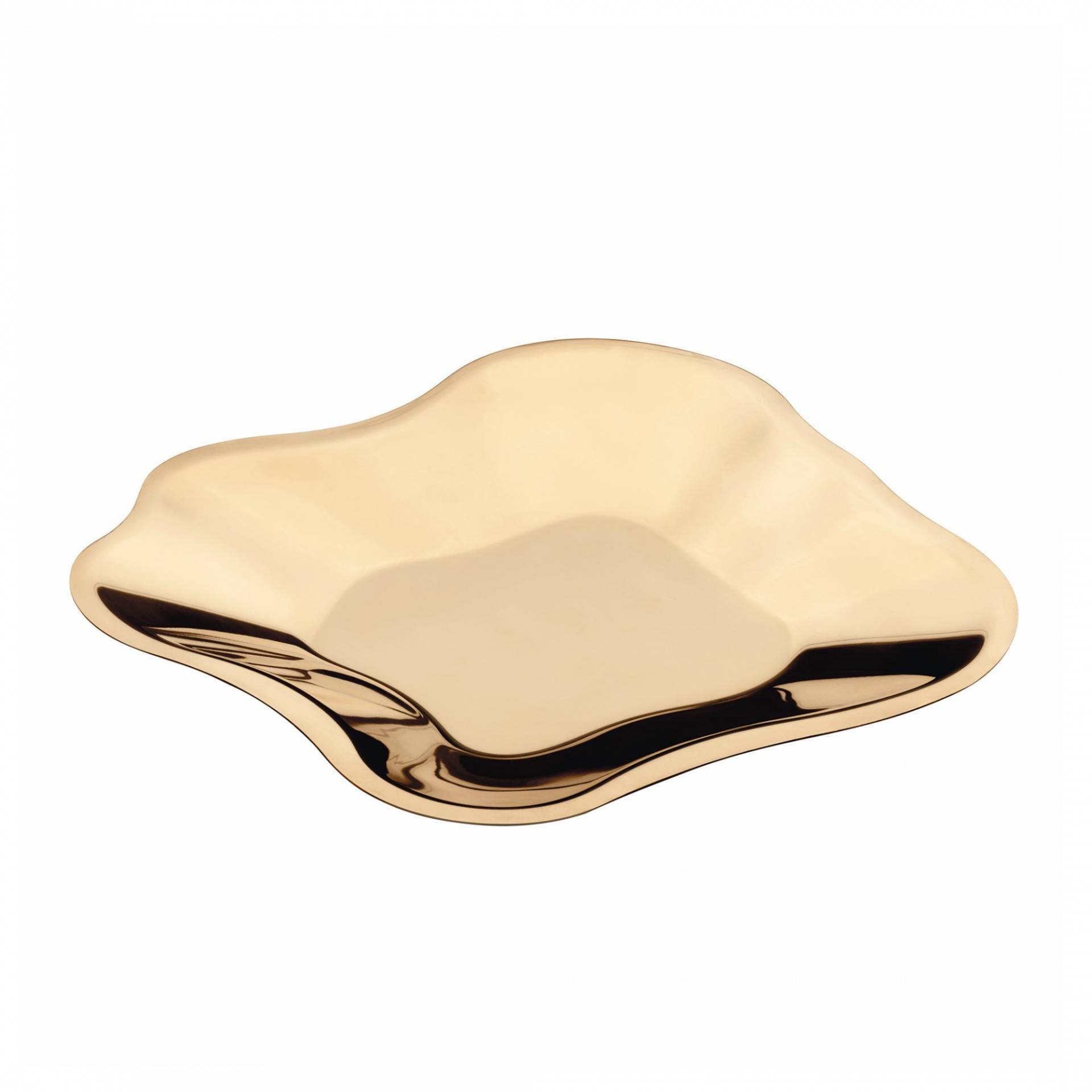 iittala - Alvar Aalto Schale Rose Gold B35,8cm - gold/glänzend/B 35,8cm von iittala