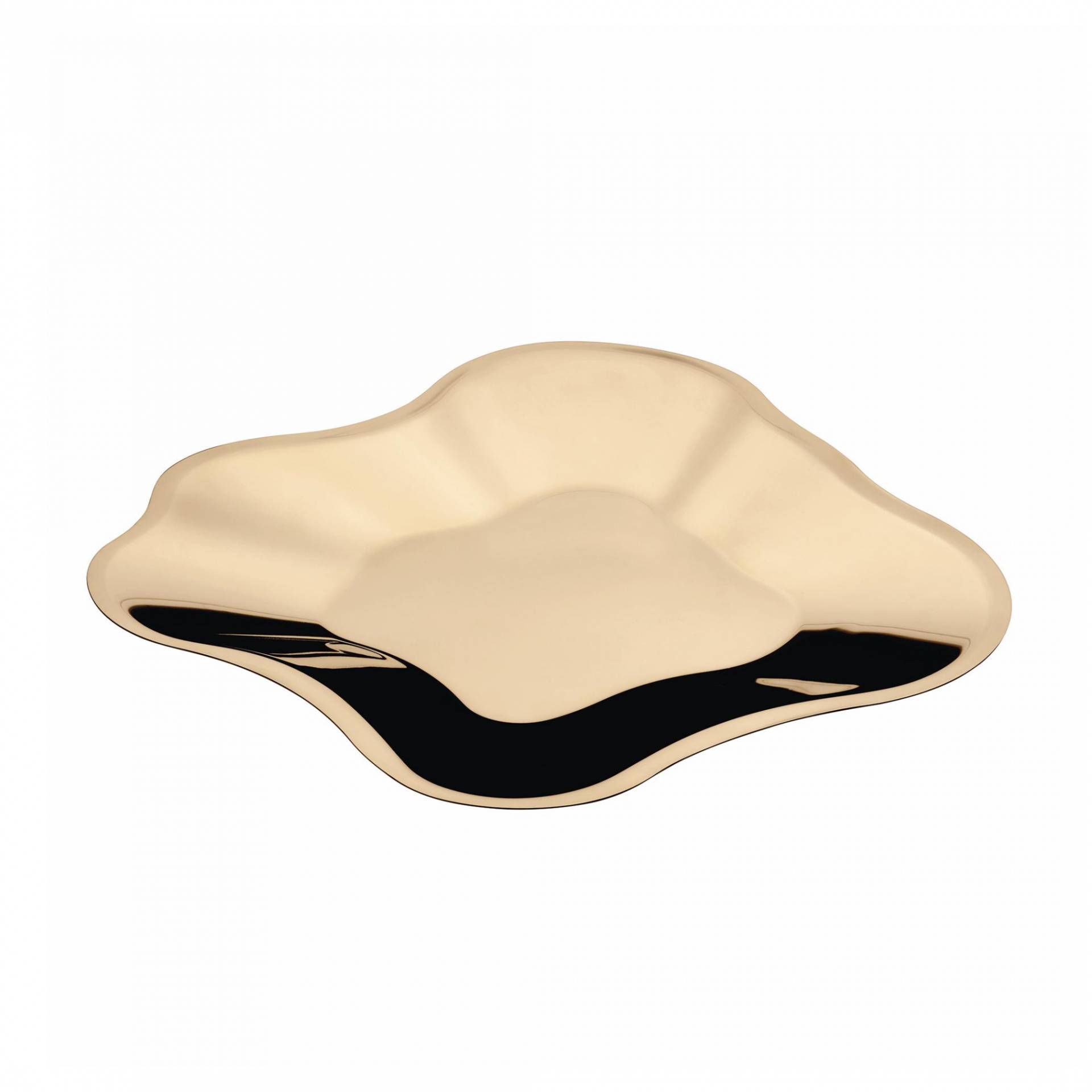 iittala - Alvar Aalto Schale Rose Gold B50,4cm - gold/glänzend/B 50,4cm von iittala