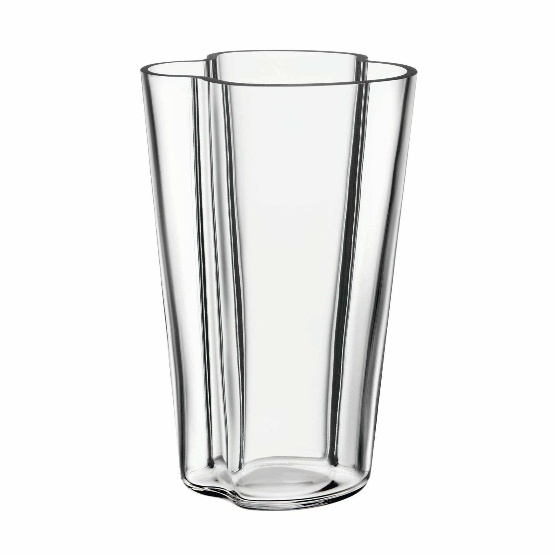 iittala - Alvar Aalto Vase 220mm - transparent/LxBxH 14x11,2x22cm/Handwäsche von iittala