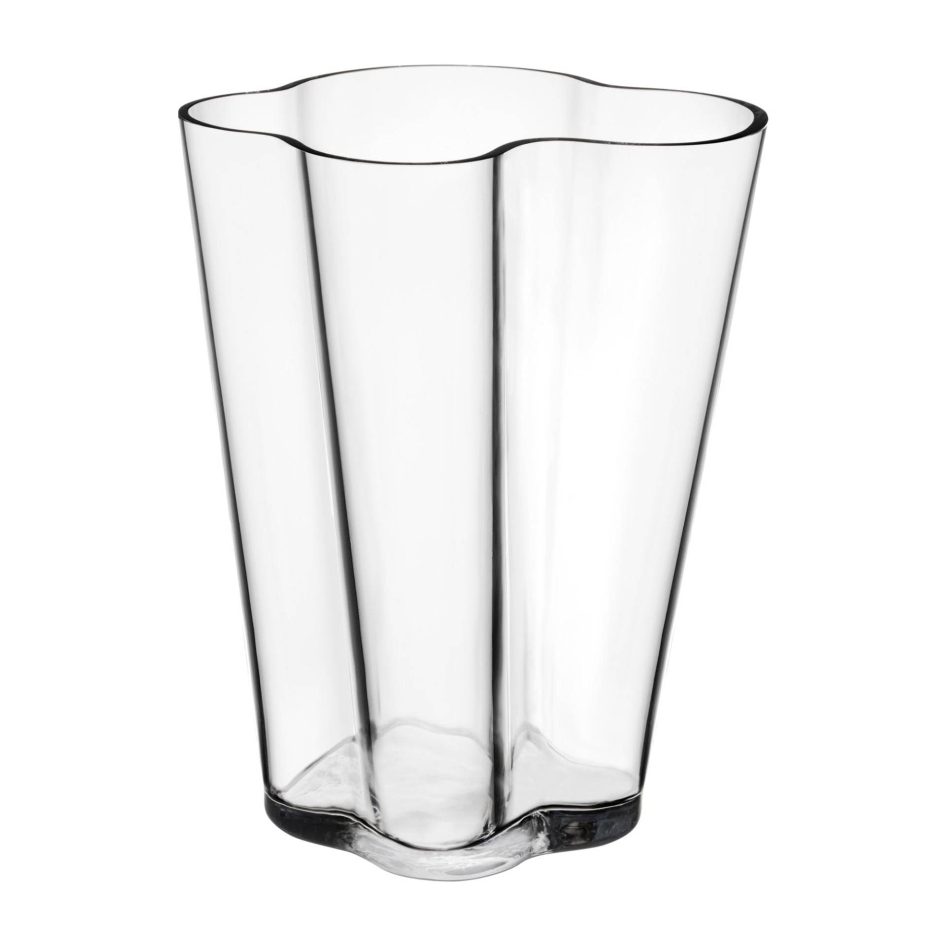 iittala - Alvar Aalto Vase 270mm - transparent/LxH 21,4x27cm/Handwäsche von iittala