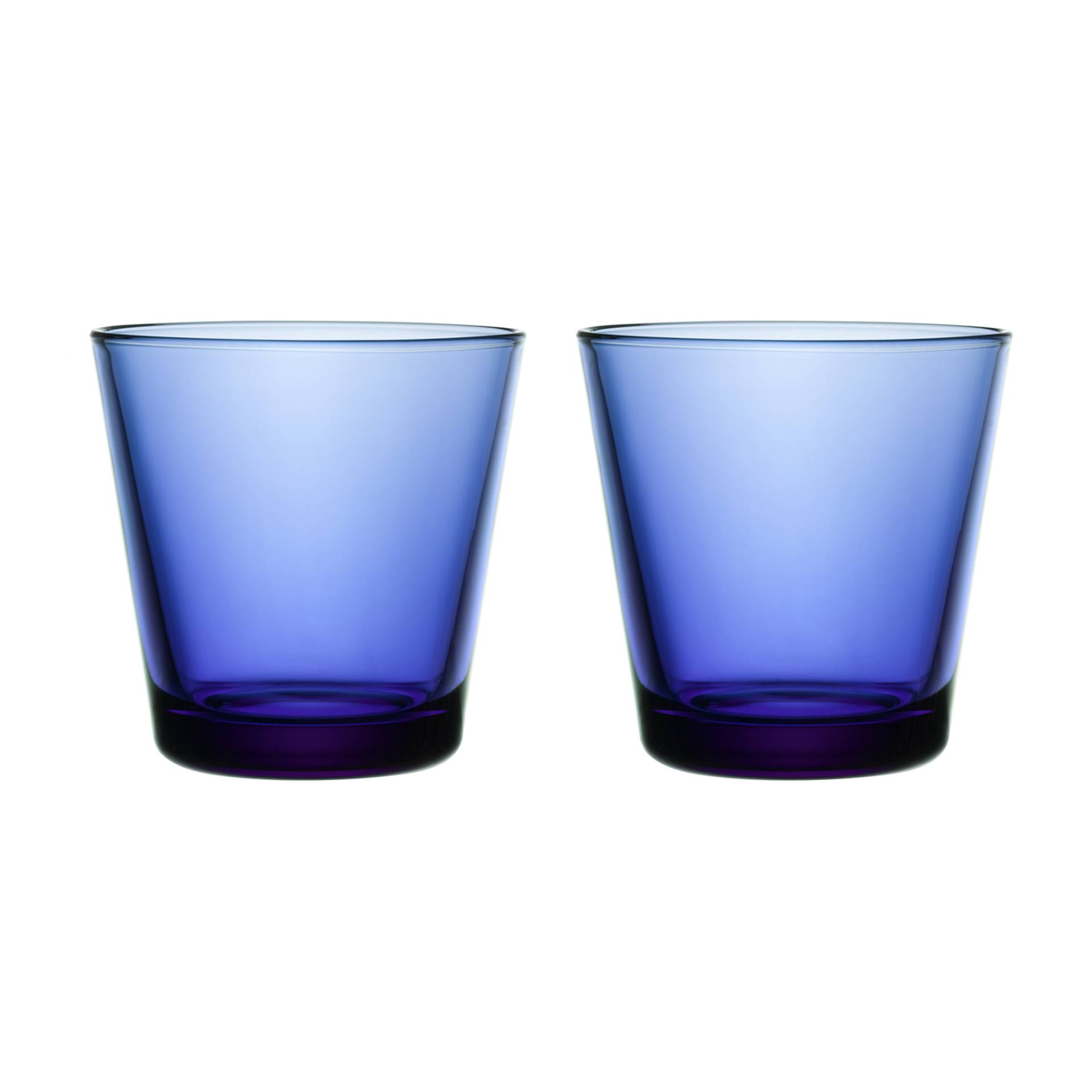 iittala - Kartio Glas 2er Set 21cl - ultramarinblau/H x Ø 8x7,9cm/spülmaschinenfest von iittala